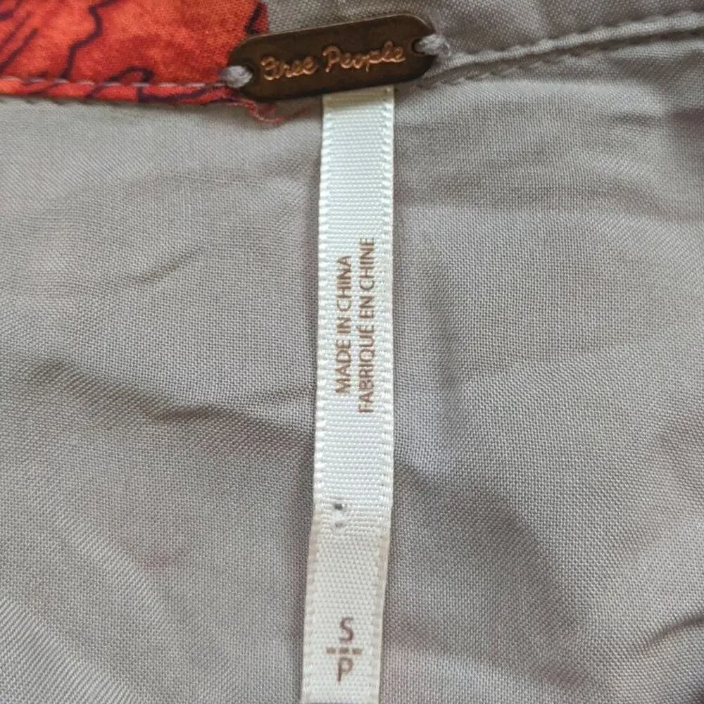 Free People Women's Size Small Shake It Floral Swing